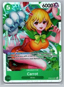 Carrot SR Premium Booster The Best Vol. 2 One Piece CCG - Image 1