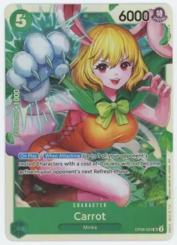 One Piece Carrot Super Rare OP08-023 The Best Vol 2 - Image 1