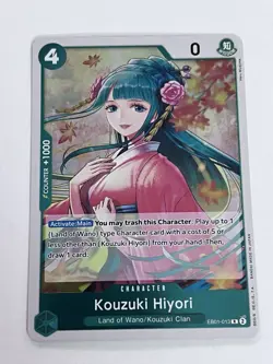 One Piece Memorial Collection (EB-01) Kouzuki Hiyori EB01-13 - Rare - Image 3