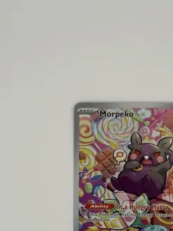 Pokemon TCG Morpeko Paradox Rift 206/182 Holo Illustration Rare Card NM - Image 2