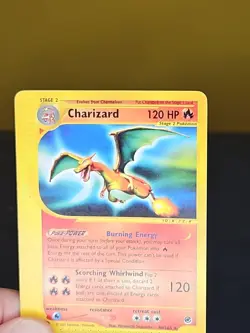 Pokemon 2002 Expedition Charizard Non-Holo Card 40/165 Rare - Image 3