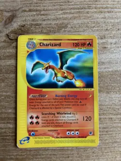 Pokemon TCG Expedition Base Set Charizard 40/165 Non-Holo Rare Card - Image 1