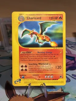 Pokemon TCG Expedition Base Set Charizard 40/165 Non-Holo Rare Card - Image 1