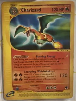 Pokemon TCG Expedition Base Set Charizard 40/165 Non-Holo Rare Card - Image 1