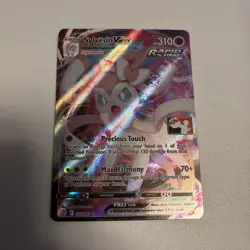 Pokemon Sylveon VMAX 075/203 Play! Series 1 Prize Pack Stamped NM - Image 1