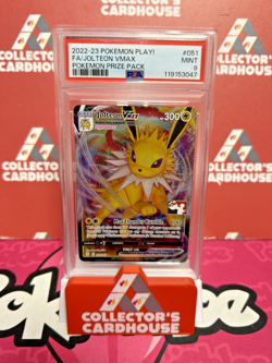 JOLTEON VMAX | 051/203 | PSA 9 | PLAY! PRIZE PACK SERIES 1 PROMO | G20 - Image 1