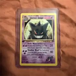 Sabrina's Gengar 29/132 Rare - Gym Challenge - 1st Edition - Pokemon WOTC - Image 1