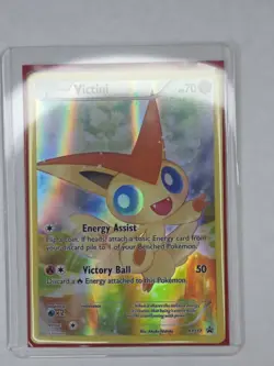 Pokemon TCG Victini XY117 Full Art Black Star Promo XY - Image 2