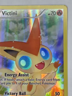 Pokemon TCG Victini XY117 Full Art Black Star Promo XY - Image 4