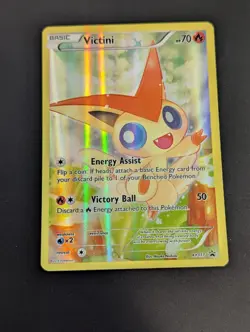Victini XY117 Holo Full Art Pokemon TCG XY Black Star Promo 2016 NM - Image 2