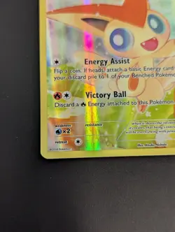 Victini XY117 Holo Full Art Pokemon TCG XY Black Star Promo 2016 NM - Image 3