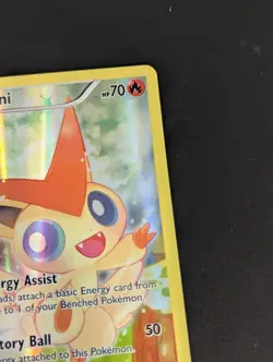 Victini XY117 Holo Full Art Pokemon TCG XY Black Star Promo 2016 NM - Image 5