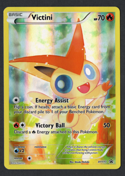 Pokemon TCG 2016 XY Victini XY117 Full Art Black Star Promo ENGLISH Card - NM - Image 1