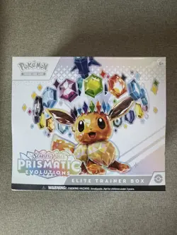 Pokemon TCG Scarlet & Violet Prismatic Evolutions Elite Trainer Box ETB SEALED - Image 1