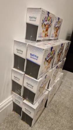 50x Prismatic Evolutions Elite Trainer Box ETB SEALED IN HAND Pokemon New - Image 3