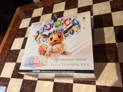 Prismatic Evolutions Pokemon Center Elite Trainer Box PC ETB Brand New & Sealed - Image 1
