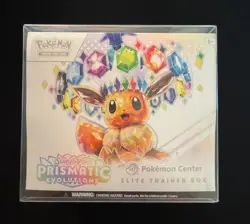 Prismatic Evolutions Pokemon Center Elite Trainer Box PC ETB Brand New & Sealed - Image 1