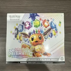 Pokemon TCG: Prismatic Evolutions Elite Trainer Box ETB Sealed-MINT CONDITON ✅ - Image 1