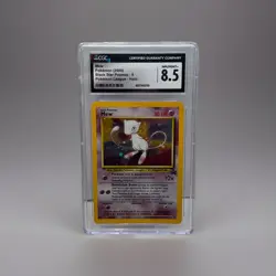 CGC 8.5 NM/MINT+ Pokemon Mew #9 Holo Black Star Promo 2000 League Rare SWIRL - Image 1