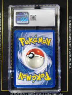 2000 POKEMON LEAGUE #9 BLACK STAR PROMO MEW HOLO SWIRL CGC 8.5 - Image 2