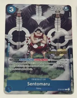 One Piece CS 2023 Sentomaru Championship Gold Cards (2x) 007 Celebration Pack - Image 3