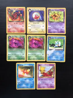 Pokemon TCG: Team Rocket, x24 Uncommon & Common Cards, Unlimited, LP/MP/HP - Image 1