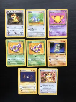 Pokemon TCG: Team Rocket, x24 Uncommon & Common Cards, Unlimited, LP/MP/HP - Image 4