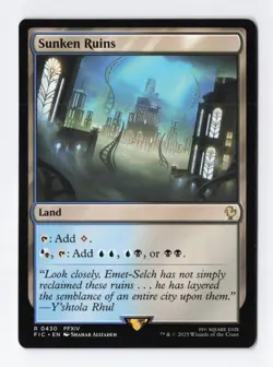 Sunken Ruins Normal R Final Fantasy MTG Magic the Gathering Card NM - Image 1