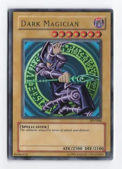 Dark Magician SDY-006 Unlimited Ultra Rare Konami 2003 Yugioh Card NM - Image 1