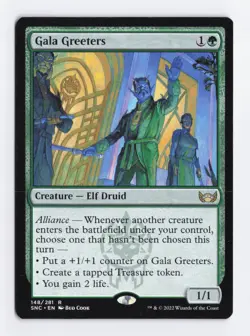 Gala Greeters Normal R Streets of New Capenna MTG Card TCG NM - Image 1