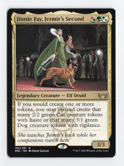 Jinnie Fay, Jetmir's Second Normal R Streets of New Capenna MTG Card TCG NM - Image 1