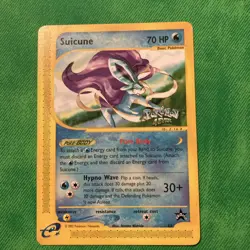 Pokemon TCG Suicune 53 Wotc Black Star Promo Pokemon 4Ever Movie 2002 Rare Card - Image 1