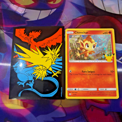 Chimchar 12/25 Holo Pokemon Card 25th Anniversary McDonalds Promo 2021 - Image 3