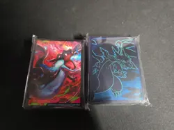 Pokemon Charizard Card Sleeves. Phantasmal Flames & UPC lot of 2 - Image 1