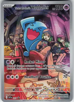 Team Rocket's Wobbuffet Promo SV: Scarlet & Violet Promo Cards 203 NM - Image 1