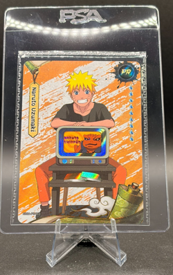 PSA Magazine X Kayou Exclusive Naruto Uzumaki SEALED Promo Card NM December 2025 - Image 1