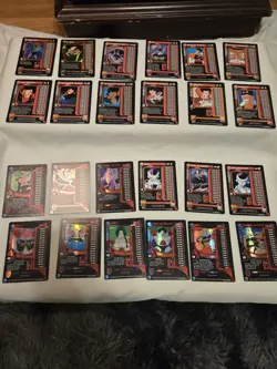 Dragon Ball Gt Lot Of 24 Personalities Cards 12 Foils - Image 1