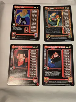Dragon Ball Gt Lot Of 24 Personalities Cards 12 Foils - Image 5