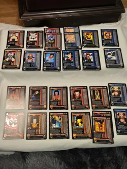 Dragon Ball Gt Lot Of 24 Personalities Cards 8 Foils - Image 1