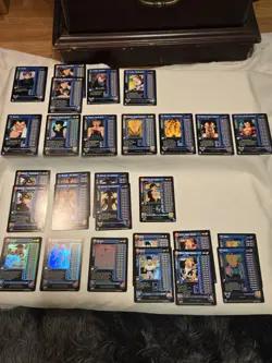 Dragon Ball Gt Lot Of 28 Personalities Cards 8 Foils - Image 1