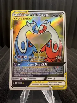 Latias & Latios GX - Holo Foil Gen 1 - After Skool Hobby Fan Art - Pokemon Card - Image 1