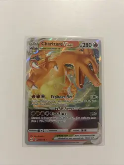 Pokemon TCG Charizard VSTAR Crown Zenith Holo Ultra Rare Card 019/159 - Image 1
