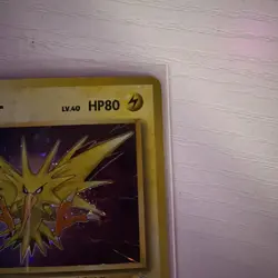 Zapdos No. 145 Japanese Fossil Holo Pokemon Card Rare TCG - Image 3