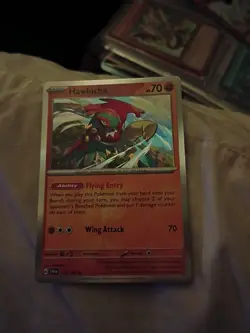 Hawlucha Reverse Holo 118/198 SV01 Scarlet & Violet Base Set Pokemon Card - Image 2