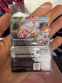 One Piece Monkey D. Luffy US Voyage College Basketball Promo Card Gonzaga SEALED - Image 2