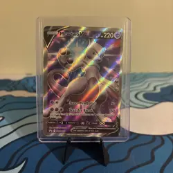 Mewtwo V SWSH229 Full Art Promo Rare Pokemon Card - Image 1