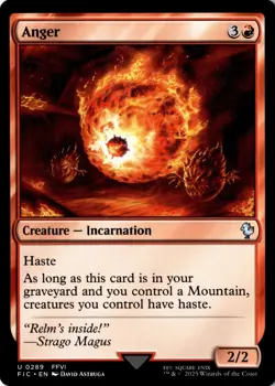 Anger U Commander: FINAL FANTASY 289 NM - Image 1