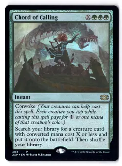 Chord Of Calling NM* FOIL PROMO Double Masters ENGLISH 384 mtg -UnltdCards - Image 1