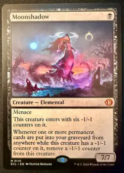 Moonshadow NM Lorwyn Eclipsed Mythic Rare MTG - Image 1