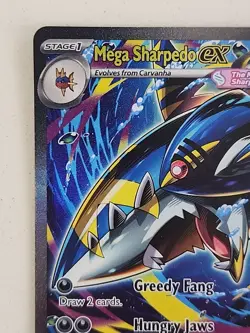 Pokemon TCG Mega Sharpedo EX Special Illustration Rare 127/94 Near Mint - Image 2
